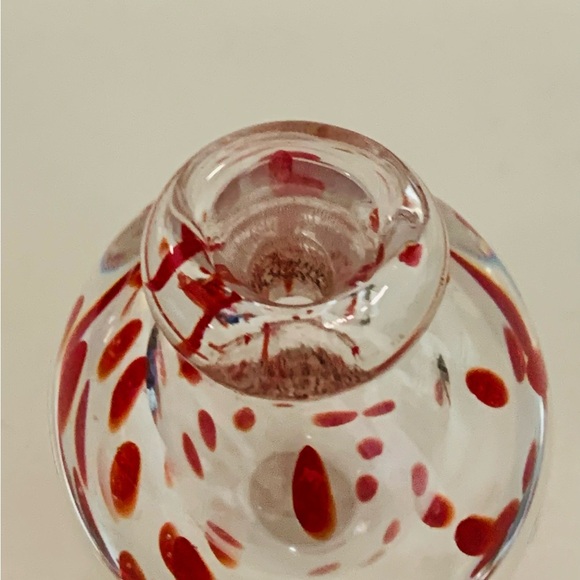 Vintage Murano Glass Vase/paperweight  4 Inch High - Picture 3 of 9